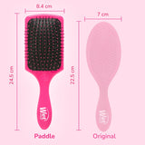 Wet Brush Paddle Detangler Thick Hair for Wide Hair Brush Pink