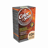 Color&Soin 10N Platinum Blond Hair Dye - Ammonia-Free, Botanical, 10N Shade