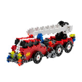 Plus Plus Construction Toy Set - 500 Piece Fire Department Themed Educational Building Blocks for Kids - Enhances Creativity, Fine Motor Skills, and Problem-Solving