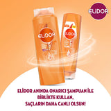 Elidor Hair Care Cream - Nourishing Keratin Treatment with C Vitamin & Seramide for Damaged Hair