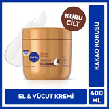 Nivea Cocoa Butter Hand & Body Cream for Dry Skin 400 ml