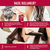 Elidor Brazilian Keratin Therapy Heat Activated Hair Treatment - Smooths Frizz, Repairs Damage, & Straightens - Keratin & Marula Oil Infused, 90ml