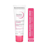 Bioderma Sensibio Defensive Moisturizing Cream for Sensitive Skin - Soothing, Hydrating, Antioxidant-rich