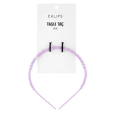 Eklips Lilac Rhinestone Headband for Hair Styling