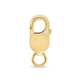 14K Yellow Gold 3/8 Cttw Two-Strand Marquise and Bar Charm Paper Clip Link Pendant Necklace  (I-J Color, I1-I2 Clarity) -18" and 20" Inch Lengths