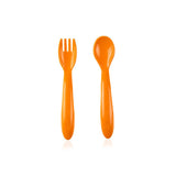 Babyjem Baby Utensil Set - Soft Baby Cutlery & Dishwasher Safe Feeding Tools for Self-Feeding Infants
