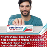 Parodontax Sensitive Teeth and Gum Health Toothpaste with Fluoride - Natural Mint Flavor, 2.54 fl oz