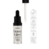 Pastel Glassy Glow Illuminating Skin Care Serum - Anti-Aging, Vegan, Cruelty-Free - 0.49 fl oz