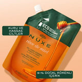 Nuxe Reve De Miel Ultra Rich Cleansing Gel: Honey-Infused Face & Body Wash for Dry, Sensitive Skin - Natural, Paraben & SLS Free