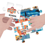 Headu Educational Puzzle for Children - English Vocabulary Learning Toy for Kids Aged 4-8