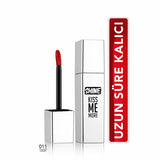 Flormar Shine Kiss Me More Liquid Lipstick - Long-Lasting Moisturizing Lip Color with Shiny Finish