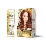 Maxx Deluxe Golden Beauty Hair Dye - Vibrant, Long-Lasting Color with NANO GOLD & Avocado Oil