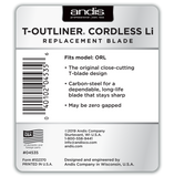 Andis T-Outliner Cordless Li Replacement Blade - Premium Replacement Blade from Herdzco Supplies - Just $39.99! Shop now at Herdzco Supplies