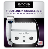 Andis T-Outliner Cordless Li Square Replacement Blade - Premium Replacement Blade from Herdzco Supplies - Just $39.99! Shop now at Herdzco Supplies