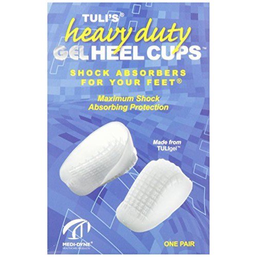 Tuli's Heavy-Duty Gel Heel Cups - Premium Heel Cups from Herdzco Supplies - Just $25.99! Shop now at Herdzco Supplies
