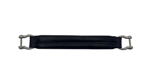 Leather Replacement Handle with Nickel Hardware - 8 1/8" - Premium Leather Handle from Herdzco Supplies - Just $14.99! Shop now at Herdzco Supplies