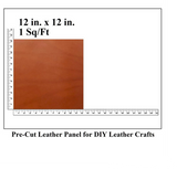 Vachetta Leather Luxury Natural Veg Tan Leather (12"x12" Panels) - Premium Leather & Vinyl from Herdzco Supplies - Just $28.99! Shop now at Herdzco Supplies