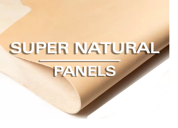 Super Natural - Natural Veg Tan Leather (12