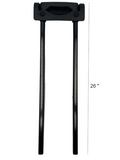Generic Luggage 2-Stage Pull Handle Black - Premium Pull Handle from Herdzco Supplies - Just $39.99! Shop now at Herdzco Supplies