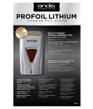 Andis Profoil Lithium Titanium Foil Shaver - Premium SHAVER from Herdzco Supplies - Just $99.99! Shop now at Herdzco Supplies