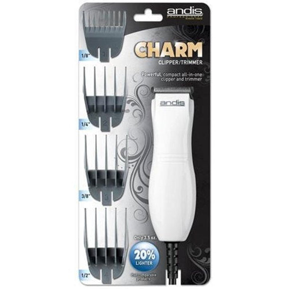 Andis Charm Clipper / Trimmer (White) - Premium CLIPPER from Herdzco Supplies - Just $73.99! Shop now at Herdzco Supplies