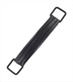 Leather Handle with Black Hardware - 6" - Premium Leather Handle from Herdzco Supplies - Just $29.99! Shop now at Herdzco Supplies