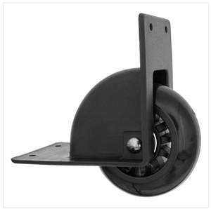 4 1/4" Black, Ball Bearing Inline Skate Wheel w/ Housing, Plastic - Premium Luggage Wheels from Herdzco Supplies - Just $26.99! Shop now at Herdzco Supplies