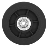 68mm Black, Wheel w/ Ball Bearing, Plastic - Premium Replacement wheels from Herdzco Supplies - Just $26.99! Shop now at Herdzco Supplies