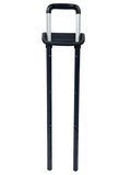26.5" Delsey Luggage 2-Stage Pull Handle Black/Silver - Premium Pull Handle from Herdzco Supplies - Just $35.99! Shop now at Herdzco Supplies
