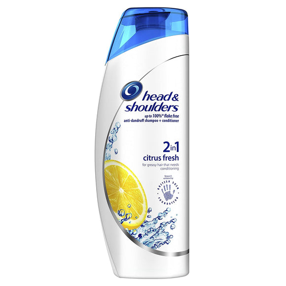 Head & Shoulders Anti Dandruff Shampoo Hydrating, Citrus Fresh - Premium Shampoo from Herdzco Supplies - Just $12! Shop now at Herdzco Supplies
