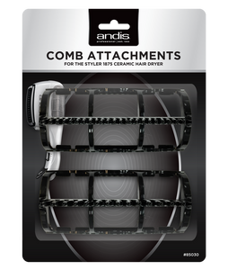 Andis Styler 1875 Wide-tooth and Fine-tooth Attachment Combs - Premium Comb Attachments from Herdzco Supplies - Just $13.99! Shop now at Herdzco Supplies