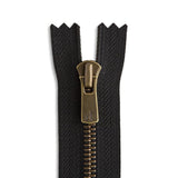 YKK Excella #5 Antique Brass Pant/Skirt/Dress Zipper - Premium Zippers from Herdzco Supplies - Just $15.99! Shop now at Herdzco Supplies