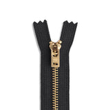 YKK #5 Brass Jean Zipper - Premium Zippers from Herdzco Supplies - Just $17.99! Shop now at Herdzco Supplies