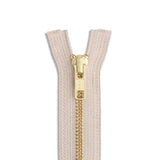 YKK #5 Brass Jacket Zipper - Premium Zippers from Herdzco Supplies - Just $17.99! Shop now at Herdzco Supplies