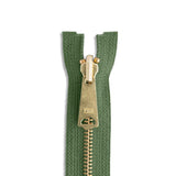 YKK #5 Brass Sleeping Bag/Tent Zipper - Premium Zippers from Herdzco Supplies - Just $28.99! Shop now at Herdzco Supplies