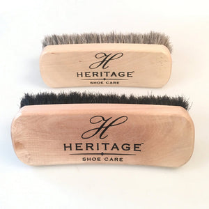 Heritage Professional Shoe Shine Polish Buffing Brush Brush 100% Horse Hair - Premium Brush from Herdzco Supplies - Just $15.99! Shop now at Herdzco Supplies