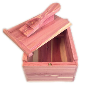 Heritage Collection Premium Cedar Shine Box - Premium Shine box from Herdzco Supplies - Just $47! Shop now at Herdzco Supplies