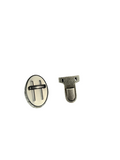 Replacement Lock/Latch Gun Metal Finish - 1 3/8" - Premium Lock from Herdzco Supplies - Just $11.99! Shop now at Herdzco Supplies