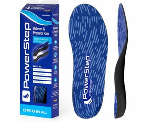 Powerstep Original Full Length Orthotics Arch Heel Support Insoles - Premium Insoles from Herdzco Supplies - Just $40.46! Shop now at Herdzco Supplies