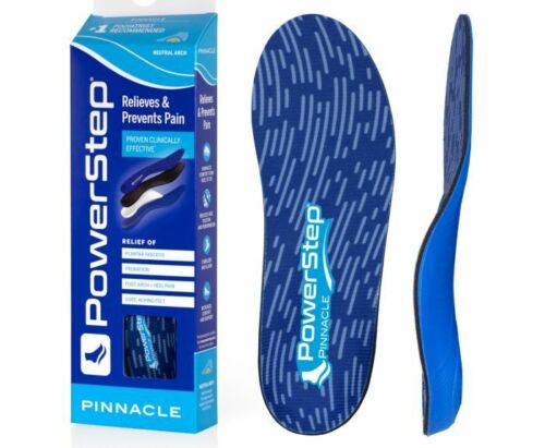 Powerstep Pinnacle Full Length Orthotics Arch Heel Support Insoles - Premium Insoles from Herdzco Supplies - Just $44.96! Shop now at Herdzco Supplies