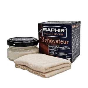 Saphir Renovateur Glass Jar (Small) - Premium Leather Care from Herdzco Supplies - Just $22.99! Shop now at Herdzco Supplies