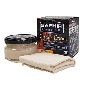 Saphir Delicate Cream - Premium Cleaner & Conditioner from Herdzco Supplies - Just $21.99! Shop now at Herdzco Supplies