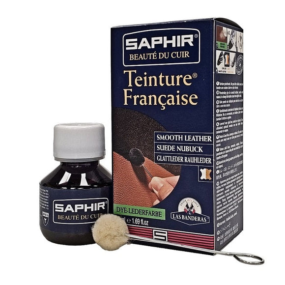 Saphir Teinture Leather Suede Dye 1oz Bottle - Premium Dye & Refinishes from Herdzco Supplies - Just $24.99! Shop now at Herdzco Supplies