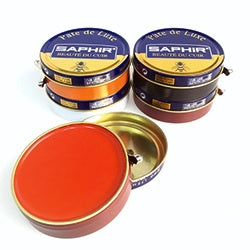Saphir Paste Leather Polish - 50ml Tin - Premium Shoe Polish from Herdzco Supplies - Just $12.99! Shop now at Herdzco Supplies