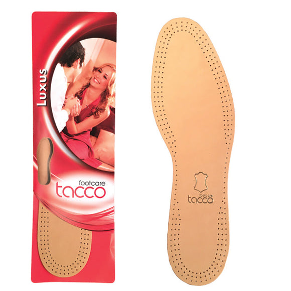 Tacco #613 Luxus Tan Leather Insole - Premium Insoles from Herdzco Supplies - Just $15.99! Shop now at Herdzco Supplies