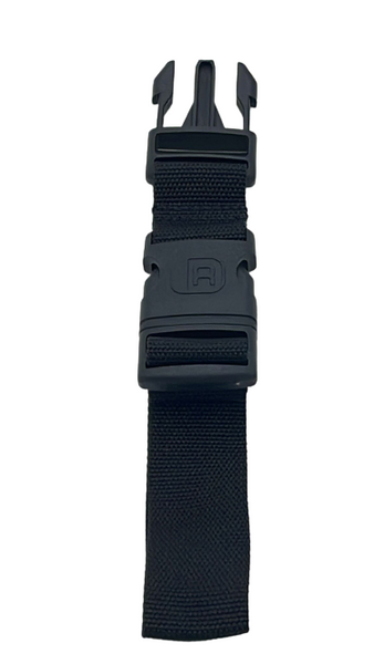 (Black)Andrew Nylon Strap With Buckle Fixing Strapping Belts Luggage Straps