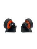 49mm Delsey Hyperlite 2.0 Luggage Orange/Grey Spinner Swivel Wheels - Premium Luggage Wheels from Herdzco Supplies - Just $45! Shop now at Herdzco Supplies