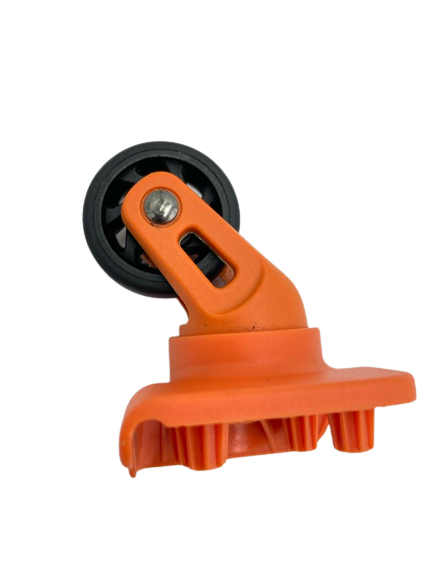 40mm Delsey Luggage Orange Spinner Swivel Wheels - Premium Luggage Wheels from Herdzco Supplies - Just $45! Shop now at Herdzco Supplies