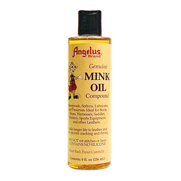 Angelus Mink Oil Liquid 8oz - Premium Oil from Herdzco Supplies - Just $12.99! Shop now at Herdzco Supplies