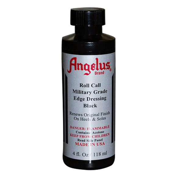Angelus Roll Call Edge Dressing in Black - Premium Dye & Refinishes from Herdzco Supplies - Just $12.99! Shop now at Herdzco Supplies